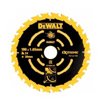 DeWALT ripzāģa disks kokam 190 mm T24